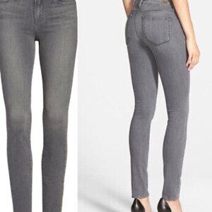 Paige Verdugo Ultra Skinny Jeans in Distressed Grey Size 25